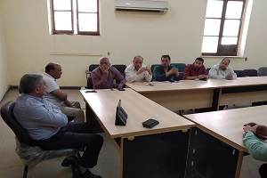 رئيس حي عابدين يلقي محاضرة بعنوان القيادة الفعالة