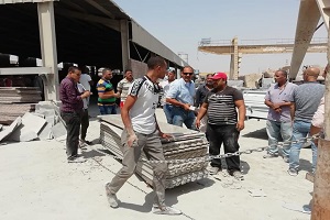 حملة مكبرة للتصدي لظاهرة البناء المخالف في حي طره