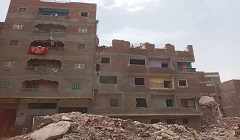 استكمال إزالة العقارات لتوسعة الطريق الدائري