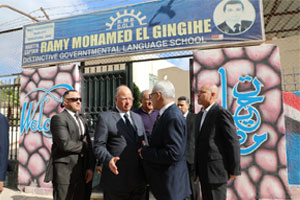 محافظ القاهرة يتفقد اللجان المعدة للانتخابات الرئاسية