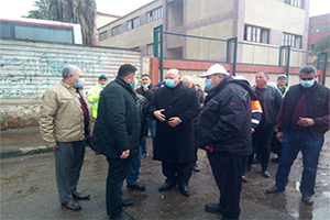 محافظ القاهرة يتفقد أحياء المنطقة الشمالية لرفع تراكمات الأمطار