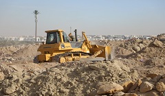 لليوم الثامن ... نظافة القاهرة ترفع كافة مخلفات الهدم بمنطقة الميثاق وجاردينيا 
