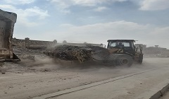 استكمال اعمال رفع التراكمات التاريخية من احياء المنطقة الجنوبية 