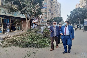 متابعة الاعمال اليومية بالحي 