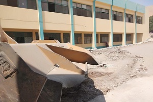 إزالة التعديات على 11 ألف متر مربع بجوار المجزر الآلي