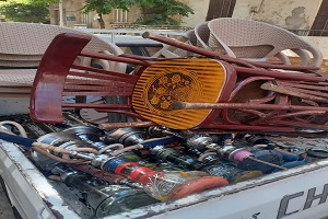 حملة على المقاهى بنطاق الحى