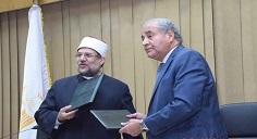 التموين توقع ٣ بروتوكولات تعاون مع الأوقاف لتوريد ١٠٠٠ طن لحوم