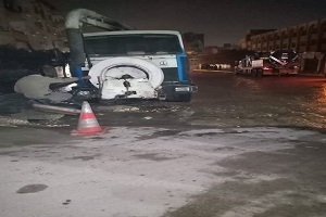 اصلاح كسر خط صرف صحي بحي حلوان