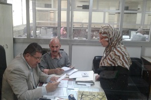 لقاء رئيس حى المطرية مع المواطنين بالمركز التكنولوجى