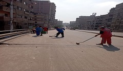 حملة للنظافة بالمنطقة الجنوبية