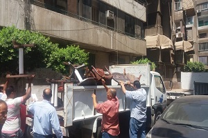 “حي مصر القديمة” يبدأ تنفيذ حملات إزاله المدابغ