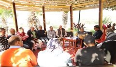 امس ... إجتماع رئيس الهيئة العامة للنظافة والتجميل برئيس المركزية للتجميل 