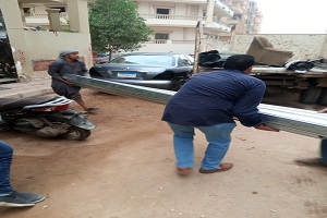 تكثيف الحملات اليومية لملاحقة المخالفات بجميع أنواعها بالحي