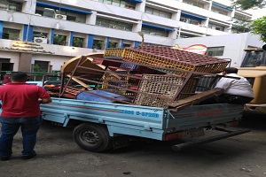 عمليات إزاله لمخالفات شارع بديع وتحرير المحاضر اللازمه  