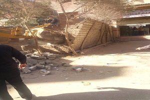 حملات لاسترداد أراضي الدولة بحي التبين