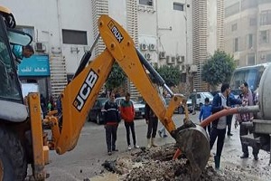 حملات مكبرة لرفع الإشغالات ، النظافه بحي حلوان