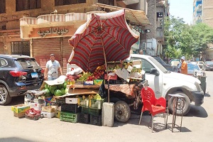 متابعة الاعمال اليومية بالحي 