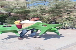 حملات لرفع الإشغالات والقمامة بمختلف شوارع الحي