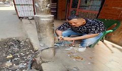 المتابعه الميدانيه المستمره لرفع كفاءة الخدمات بنطاق الحي