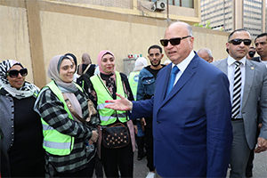 محافظ القاهرة يتفقد عددًا من لجان المنطقة الشرقية من بينها لجنة الجامعة العمالية بمدينة نصر