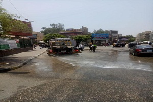 حملات لنظافة الشوارع والميادين الرئيسية والحيوية 