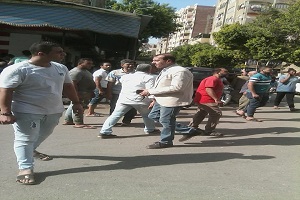 حمله لضبط المخالفات وإزالتها وتسهيل  الحركه المروريه