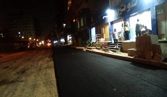 تنفيذ خطة الرصف وتطوير شوارع الحى