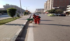 حملة للنظافة بالمنطقة الشمالية 