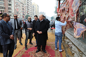 محافظ القاهرة يتفقد منافذ بيع السلع بالمنطقتين الجنوبية والشمالية