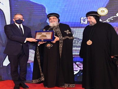 الدكتور خالد العناني في إحتفالية العرض الخاص للفيلم التسجيلي "المكتبة البابوية المركزية"