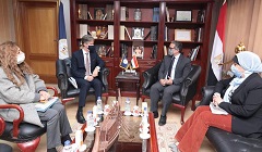 وزير السياحة والآثار يلتقي بالممثل المقيم للبرنامج الإنمائي للأمم المتحدة في مصر