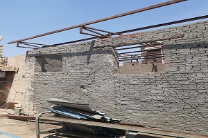 إزالة مبنى في المهد