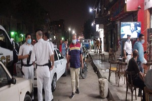 متابعة حملات الاشغالات بنطاق الحى 