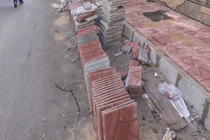 أعمال صيانة وترميم بالحي