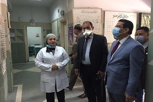 زيارة للمراكز الطبية بنطاق الحي 