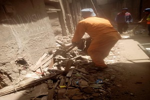 رفع كفاءة شوارع الحي 