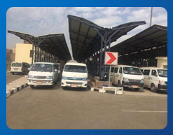 مشروع مواقف سيارات أجرة الأقاليم بمحافظة القاهرة