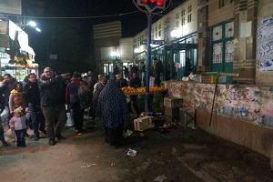 حملة مكبرة لرفع الاشغالات من امام محطة مترو عزبة النخل