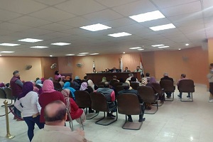 مؤتمر توعوى لموظفى الحى من الجنسين