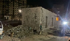 حملات مكثفة لرفع كفاءة منظومة النظافة بالحي