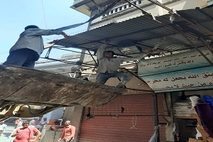 حملة لرفع الإشغالات والمخالفات