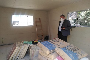 مرور رئيس الحي على شارع البرجاس