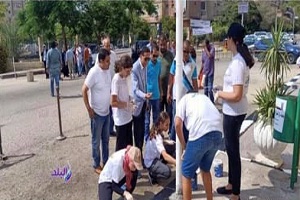 البدء في فاعليات مبادرة نظافة وتجميل منطقة الشيراتون