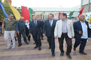 محافظ القاهرة يشهد افتتاح المهرجان الكشفي السنوي بمركز شباب السلام أول