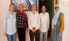 توزيع عدد ١٠٠ كيس من اللحوم لمستحقي تكافل وكرامة 