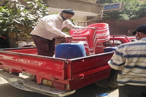 حملات لرفع كفاءة شوارع الحي