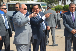 محافظ القاهرة ووزير التنمية المحلية يتفقدان أعمال التطوير الجارية بالعاصمة   