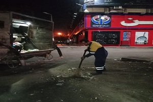 حملات بتكثيف أعمال النظافة والتجميل لخلق بيئة نظيفة وحضارية