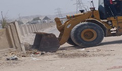 تكثيف حملات النظافة والمتابعة المستمرة بنطاق الحي