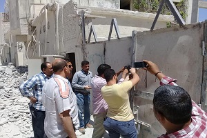 غلق وتشميع 5 محلات في شق الثعبان مديونة بـ41 مليون جنيه